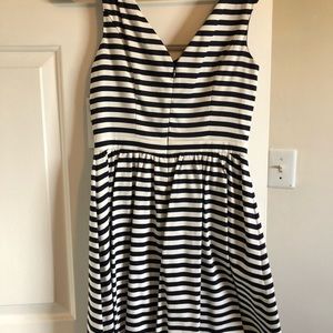 Zara MIDI Striped Dress- Casual